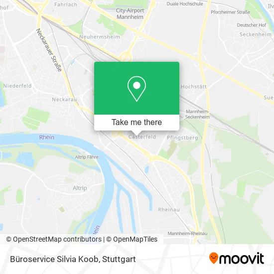 Карта Büroservice Silvia Koob