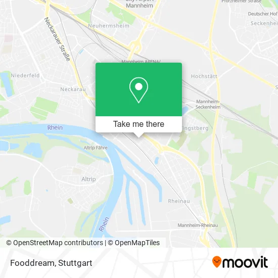 Карта Fooddream