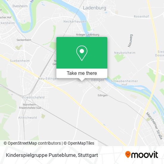 Kinderspielgruppe Pusteblume map