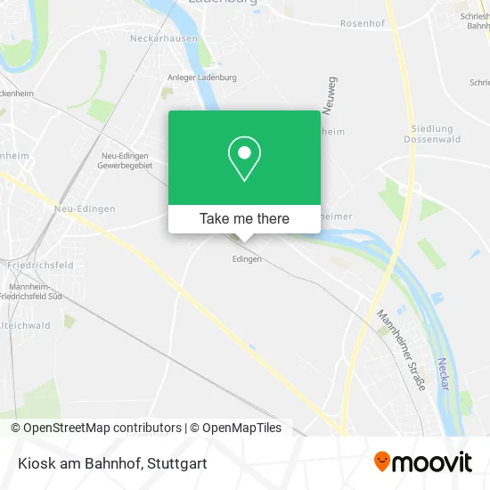 Карта Kiosk am Bahnhof