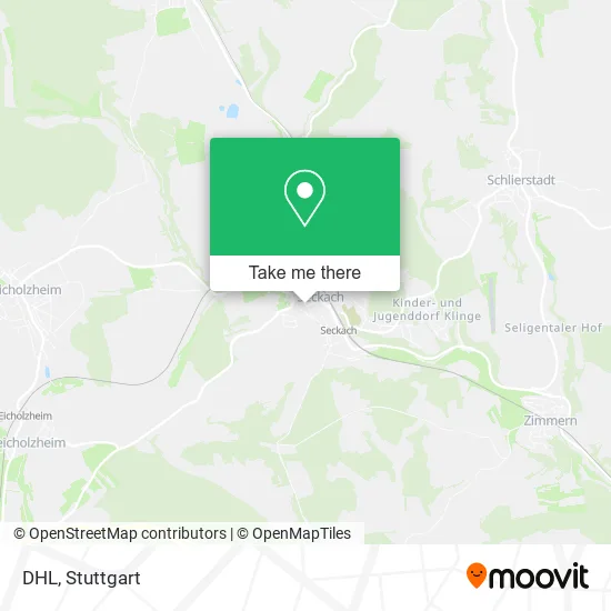 Карта DHL