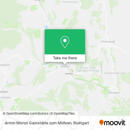 Карта Armin Moron Gaststätte zum Mohren
