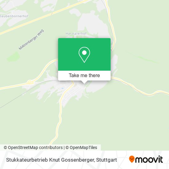 Stukkateurbetrieb Knut Gossenberger map