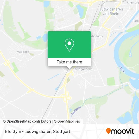 Карта Efc Gym - Ludwigshafen