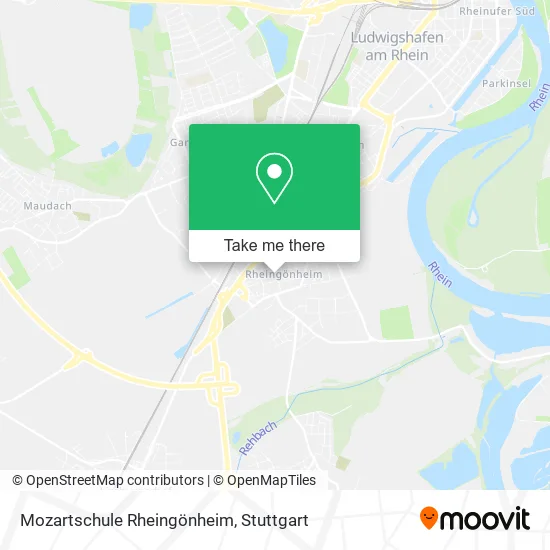 Карта Mozartschule Rheingönheim