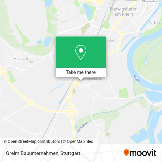Карта Greim Bauunternehmen