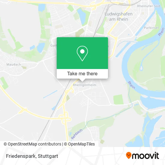 Карта Friedenspark