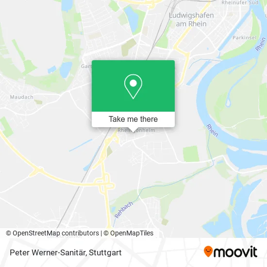 Карта Peter Werner-Sanitär