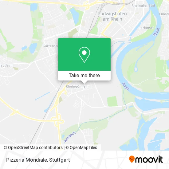 Карта Pizzeria Mondiale