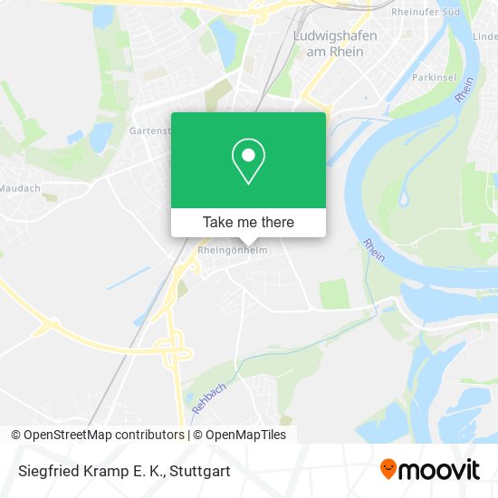 Siegfried Kramp E. K. map