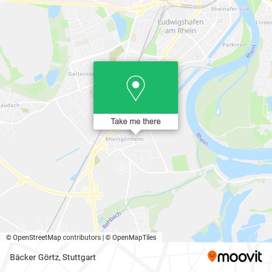 Bäcker Görtz map