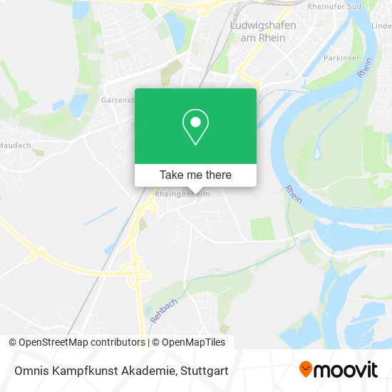 Карта Omnis Kampfkunst Akademie