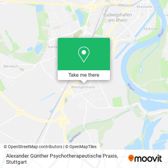 Alexander Günther Psychotherapeutische Praxis map