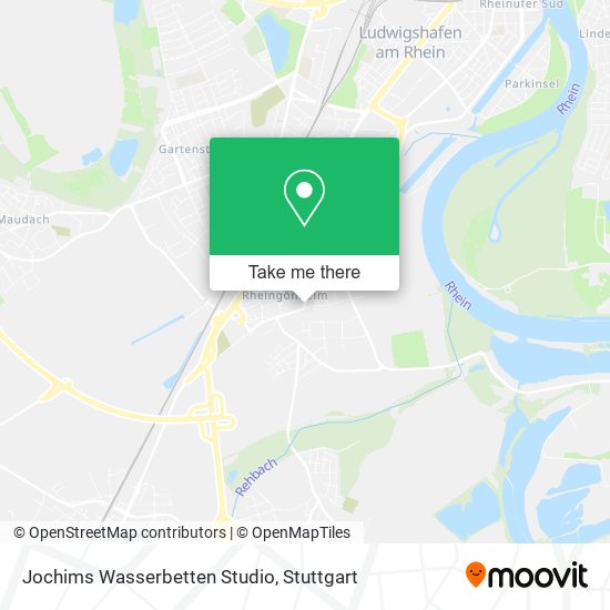 Jochims Wasserbetten Studio map