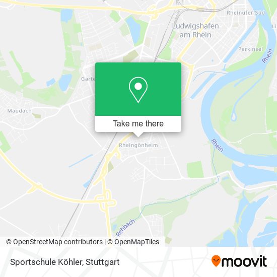 Sportschule Köhler map