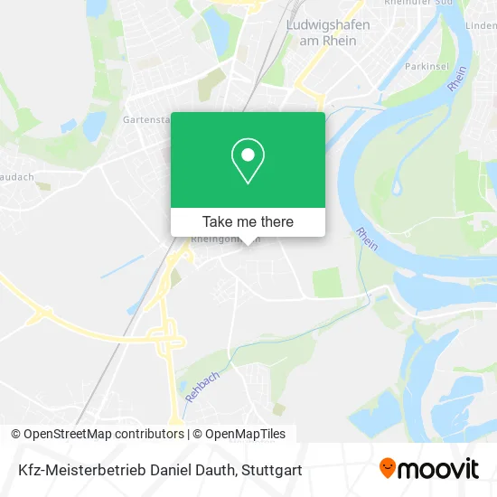 Карта Kfz-Meisterbetrieb Daniel Dauth