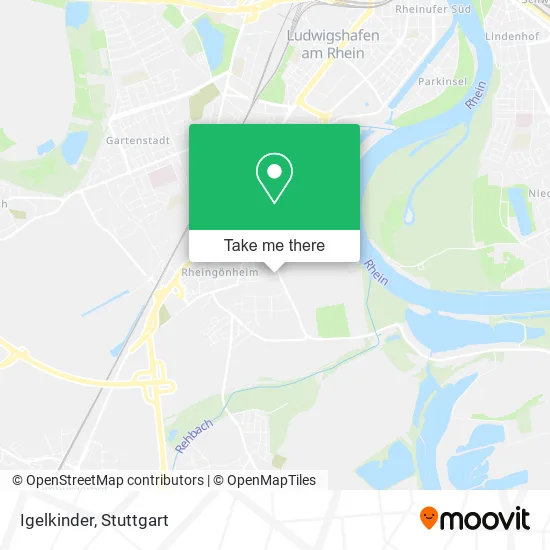 Карта Igelkinder