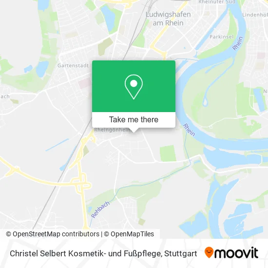 Карта Christel Selbert Kosmetik- und Fußpflege