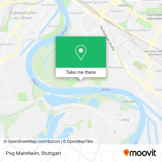 Карта Psg Mannheim