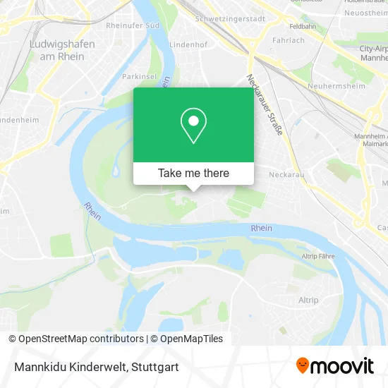 Карта Mannkidu Kinderwelt