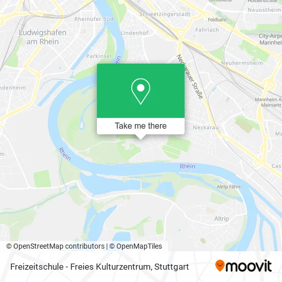 Карта Freizeitschule - Freies Kulturzentrum