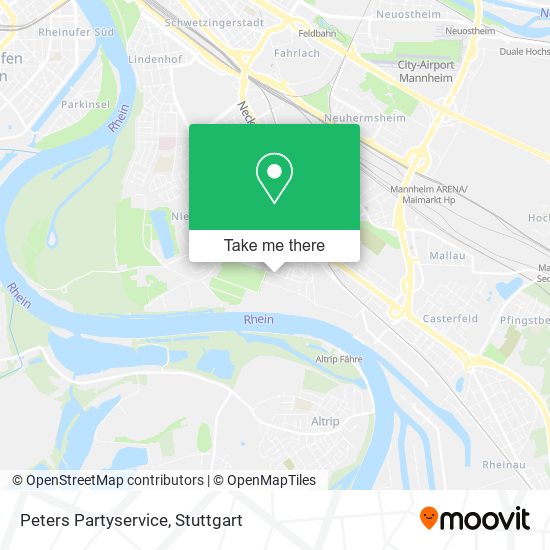 Карта Peters Partyservice