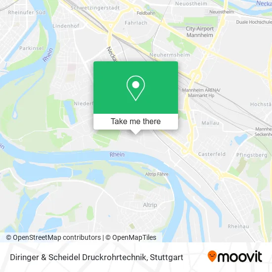 Карта Diringer & Scheidel Druckrohrtechnik