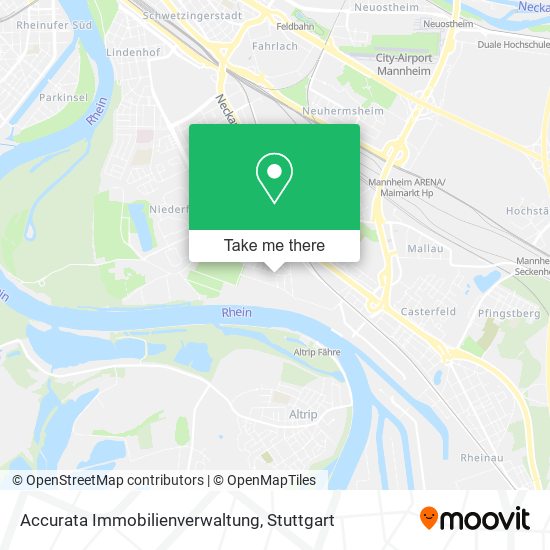 Accurata Immobilienverwaltung map