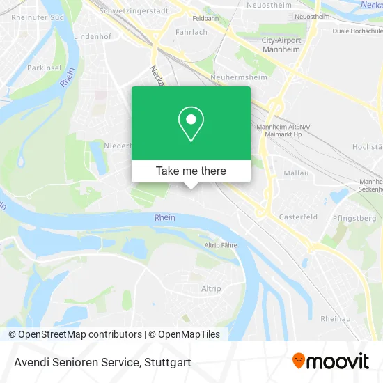 Карта Avendi Senioren Service