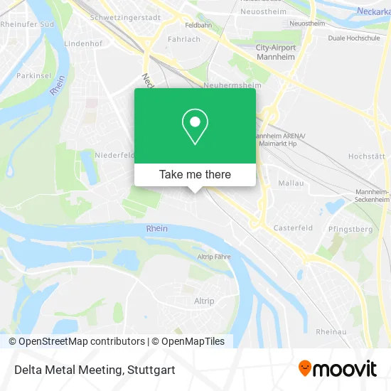 Карта Delta Metal Meeting