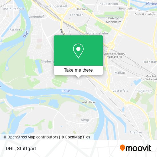 Карта DHL