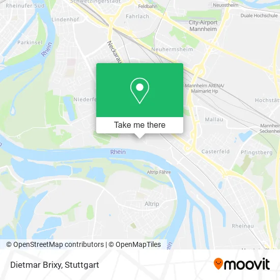 Карта Dietmar Brixy