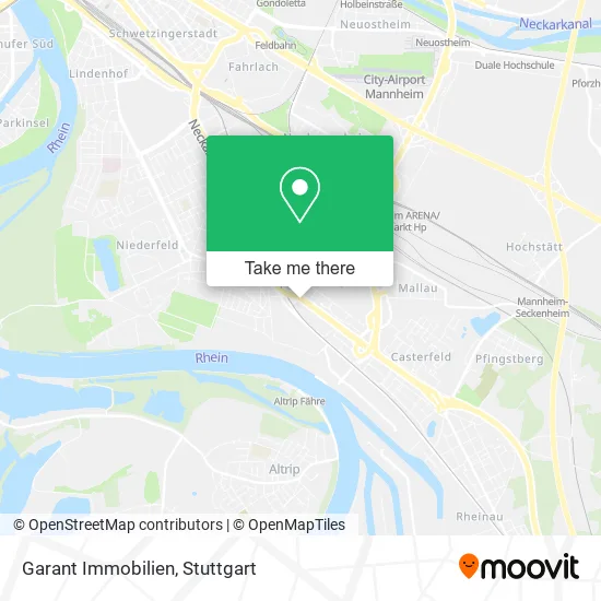 Карта Garant Immobilien