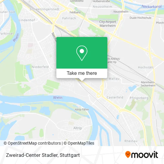 Карта Zweirad-Center Stadler