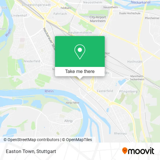 Карта Easton Town