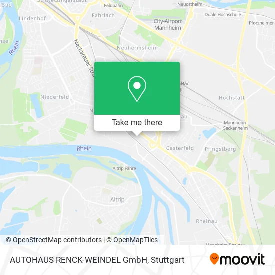 Карта AUTOHAUS RENCK-WEINDEL GmbH