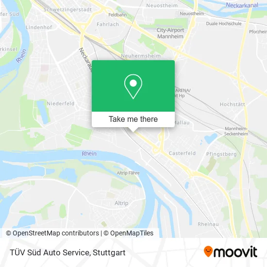 Карта TÜV Süd Auto Service