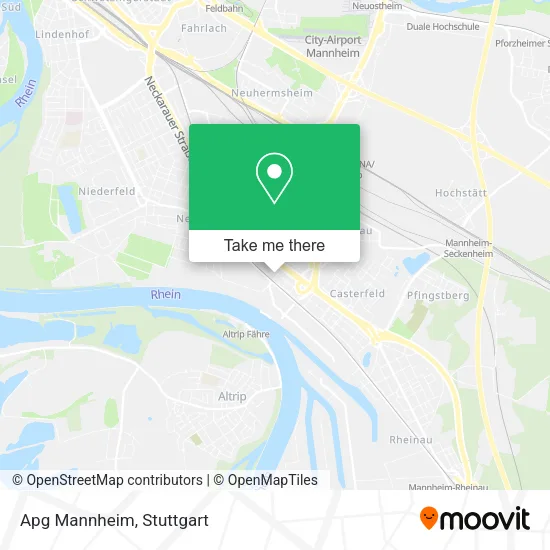 Карта Apg Mannheim