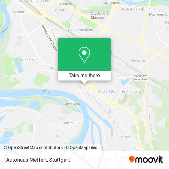 Autohaus Meffert map