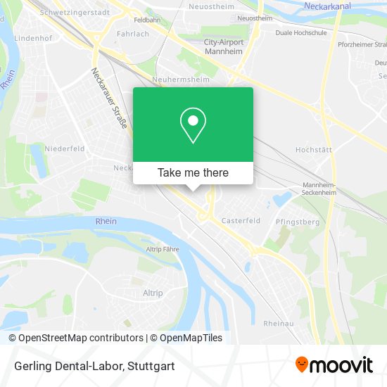 Gerling Dental-Labor map