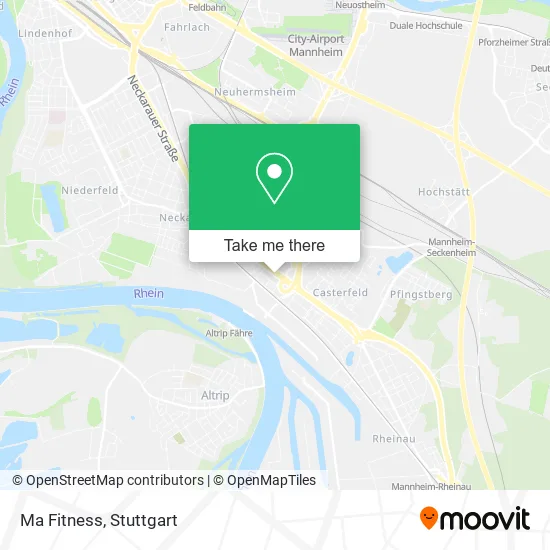 Карта Ma Fitness