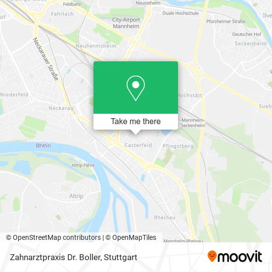 Карта Zahnarztpraxis Dr. Boller