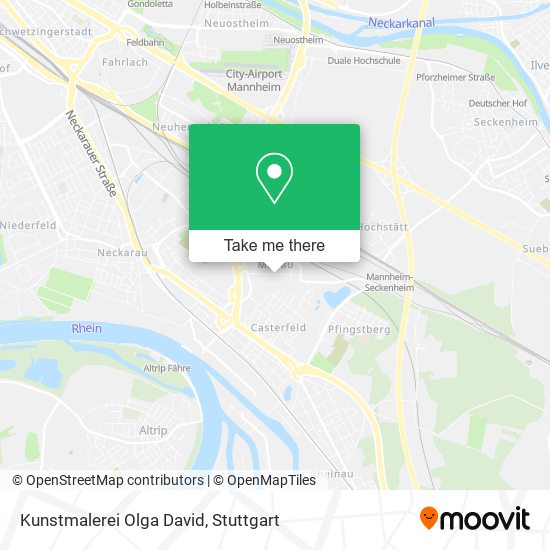 Kunstmalerei Olga David map