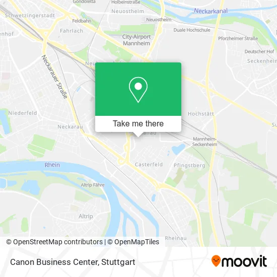 Карта Canon Business Center