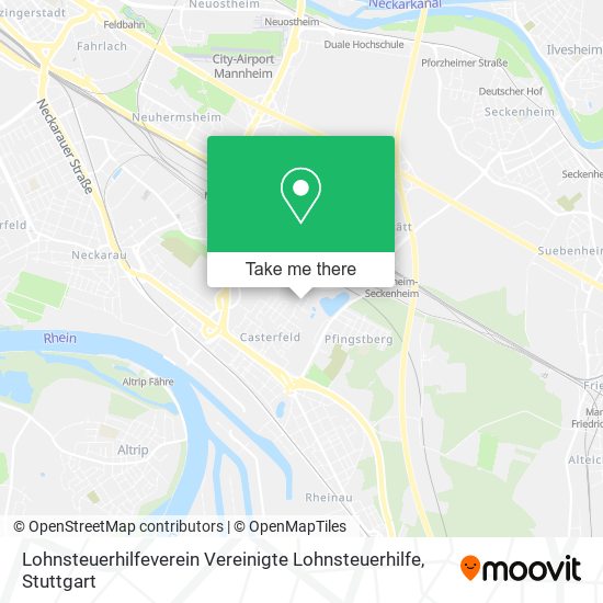 Lohnsteuerhilfeverein Vereinigte Lohnsteuerhilfe map