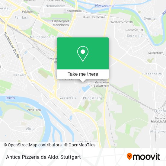 Antica Pizzeria da Aldo map