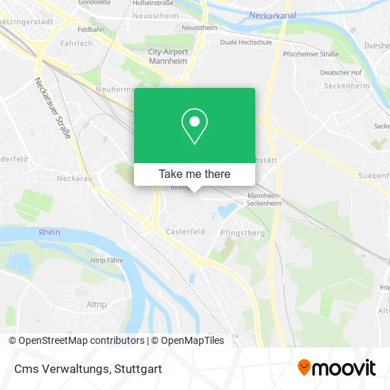 Карта Cms Verwaltungs