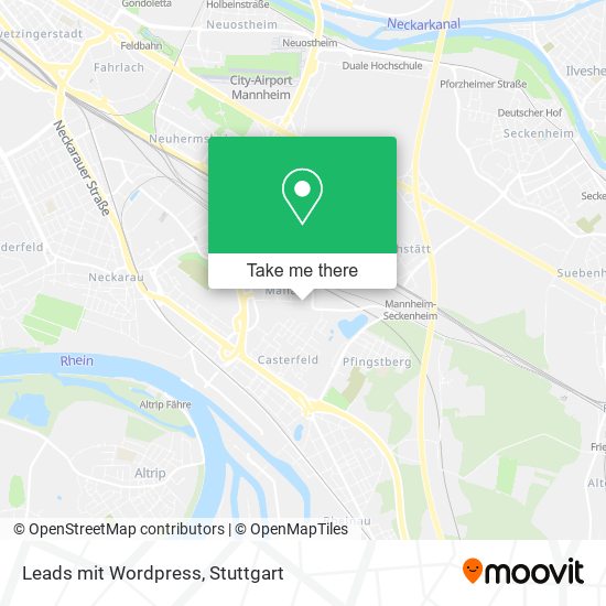 Leads mit Wordpress map
