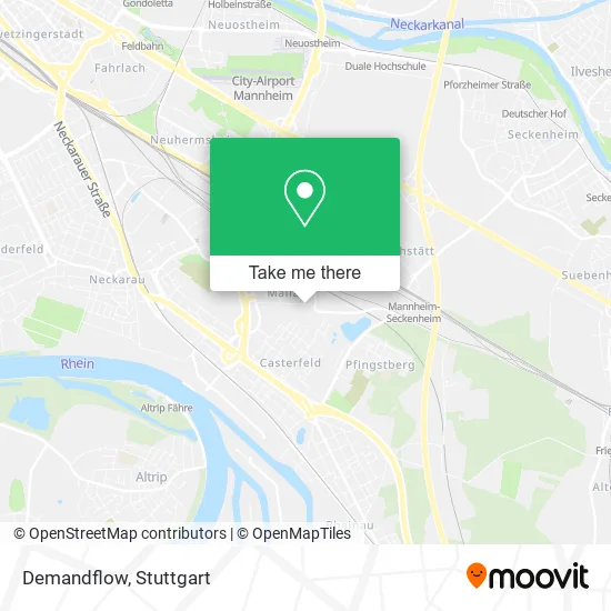 Demandflow map