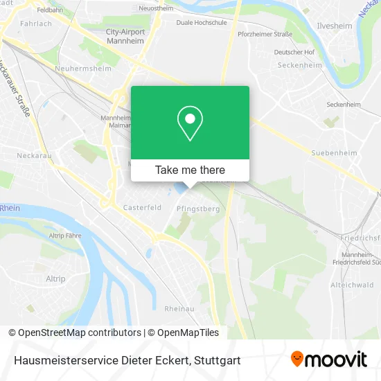 Карта Hausmeisterservice Dieter Eckert